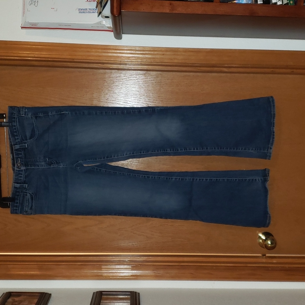 $15 or 2/$20! Like New Calvin Klein Jeans Stretch Flare Indigo Size 10